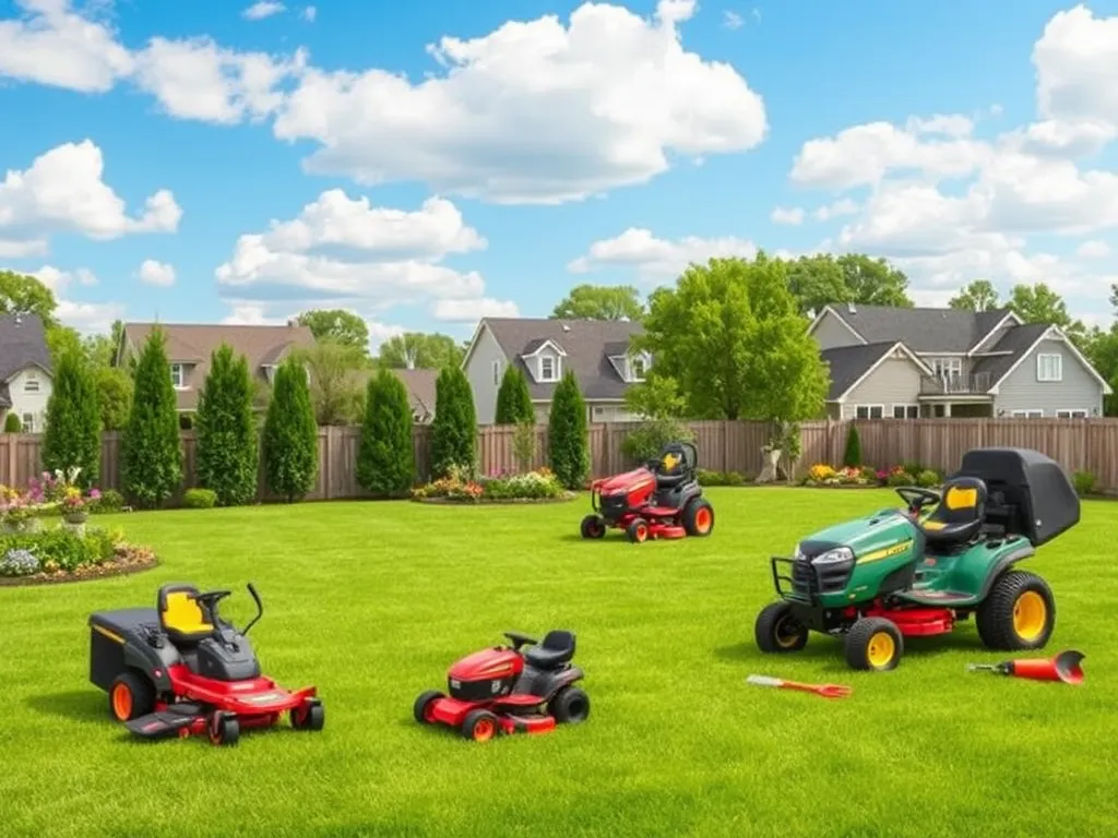 Essential Guide to Choosing the Right Mower for Your Lawn Size